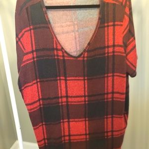 Maurices RED Flannel 24/7 Shirt